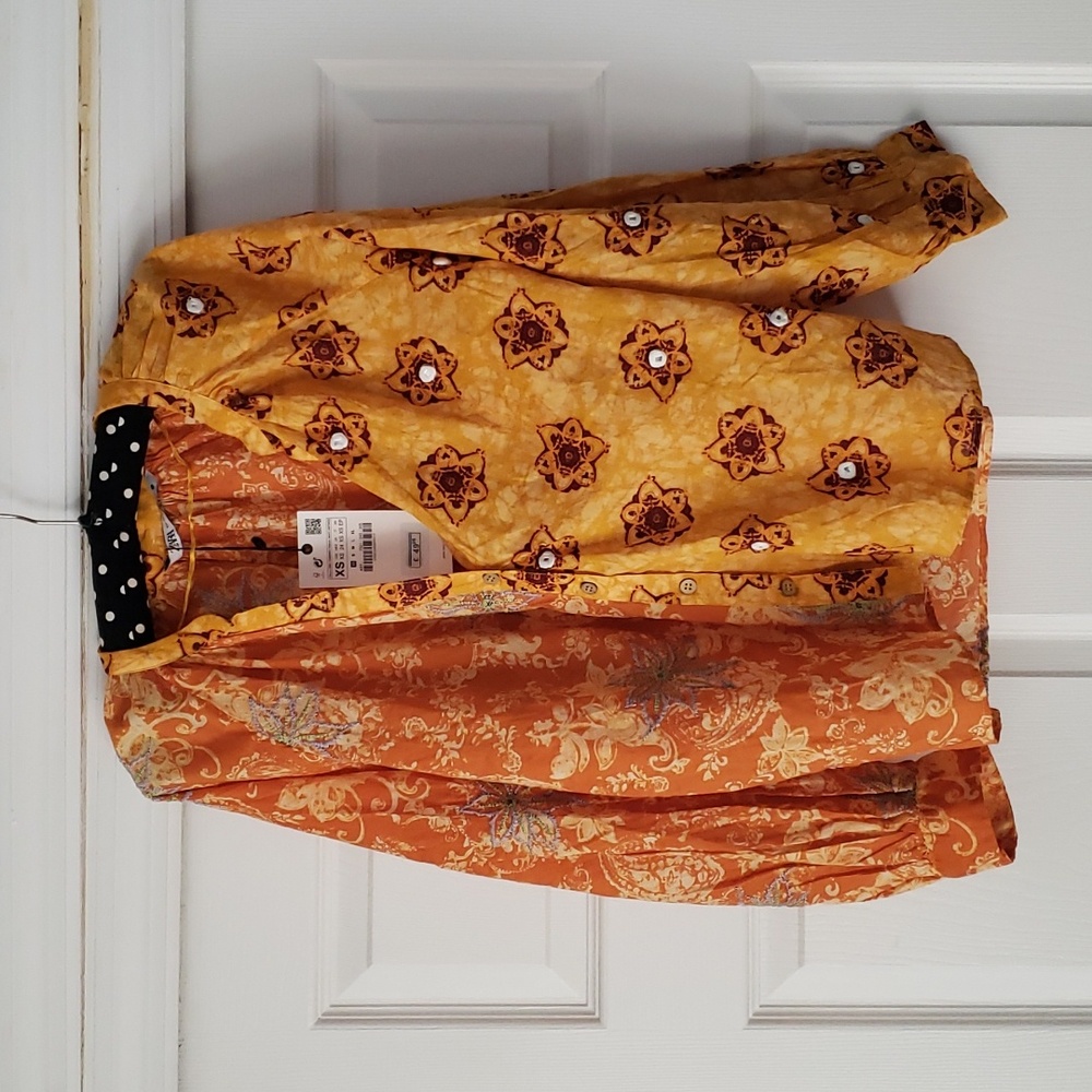 ZARA Embroidery Blouse